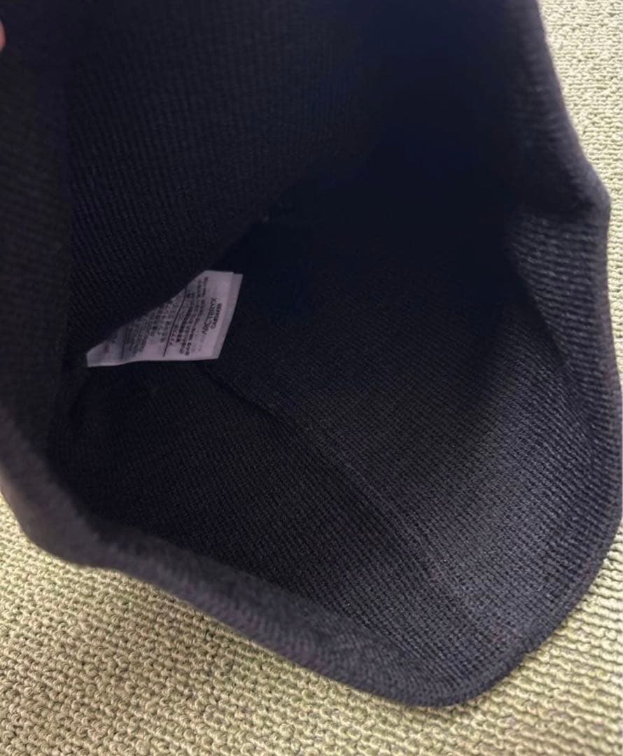 ARC'TERYX ニット帽 ブラック 新品タグ付き