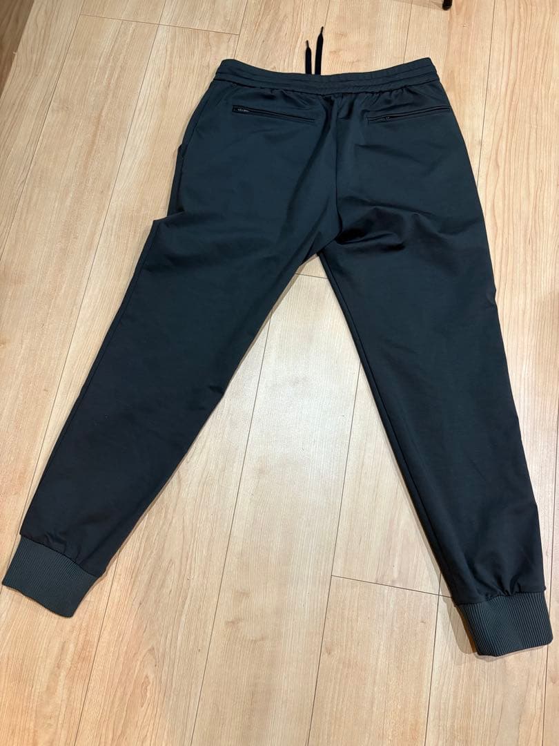 MOVB Duplex Cotton スリムトラベル ジョガー グレー　干場