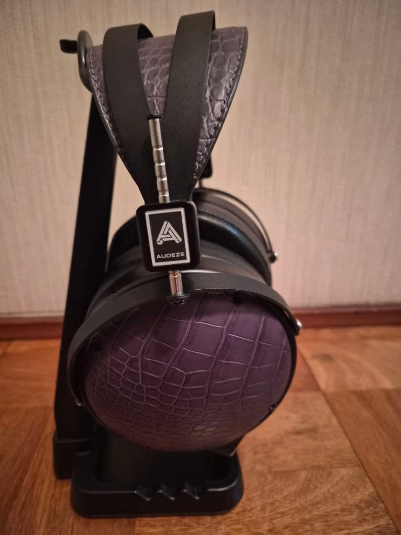 Audeze 有線ヘッドホン クロコダイルパターン