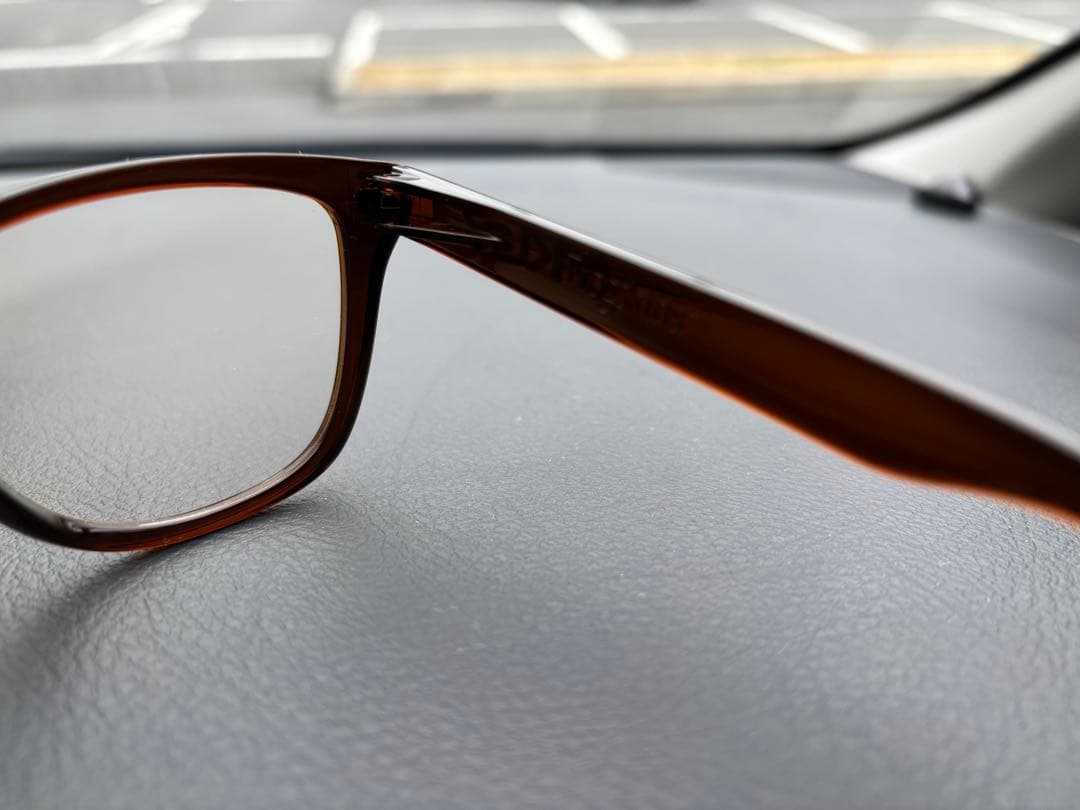 OAKLEY サングラス フロッグスキン FROGSKINS ブラウン　度なし