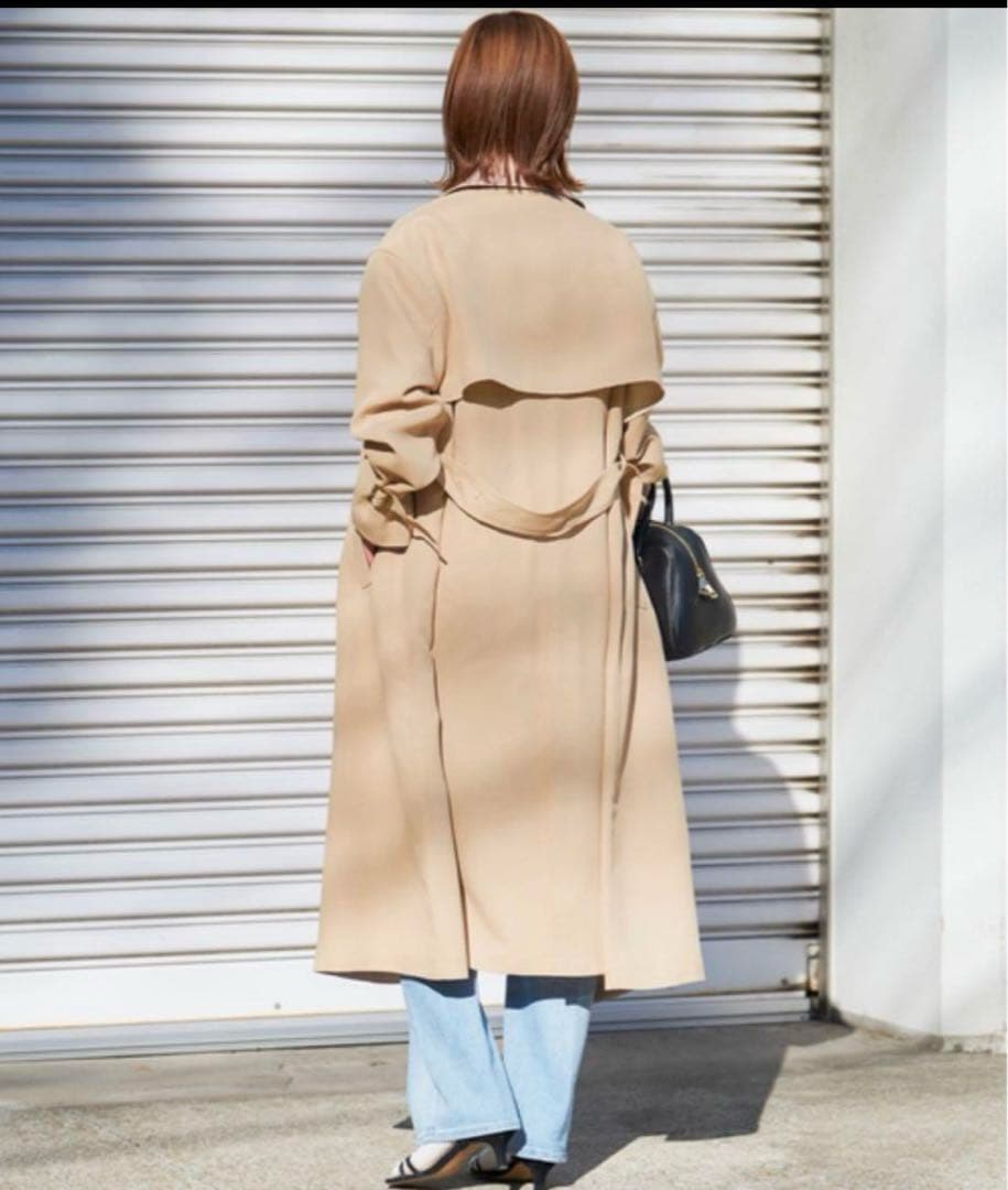 美品！SLOBE IENA スローブイエナ ウォッシャブルトレンチコート　38