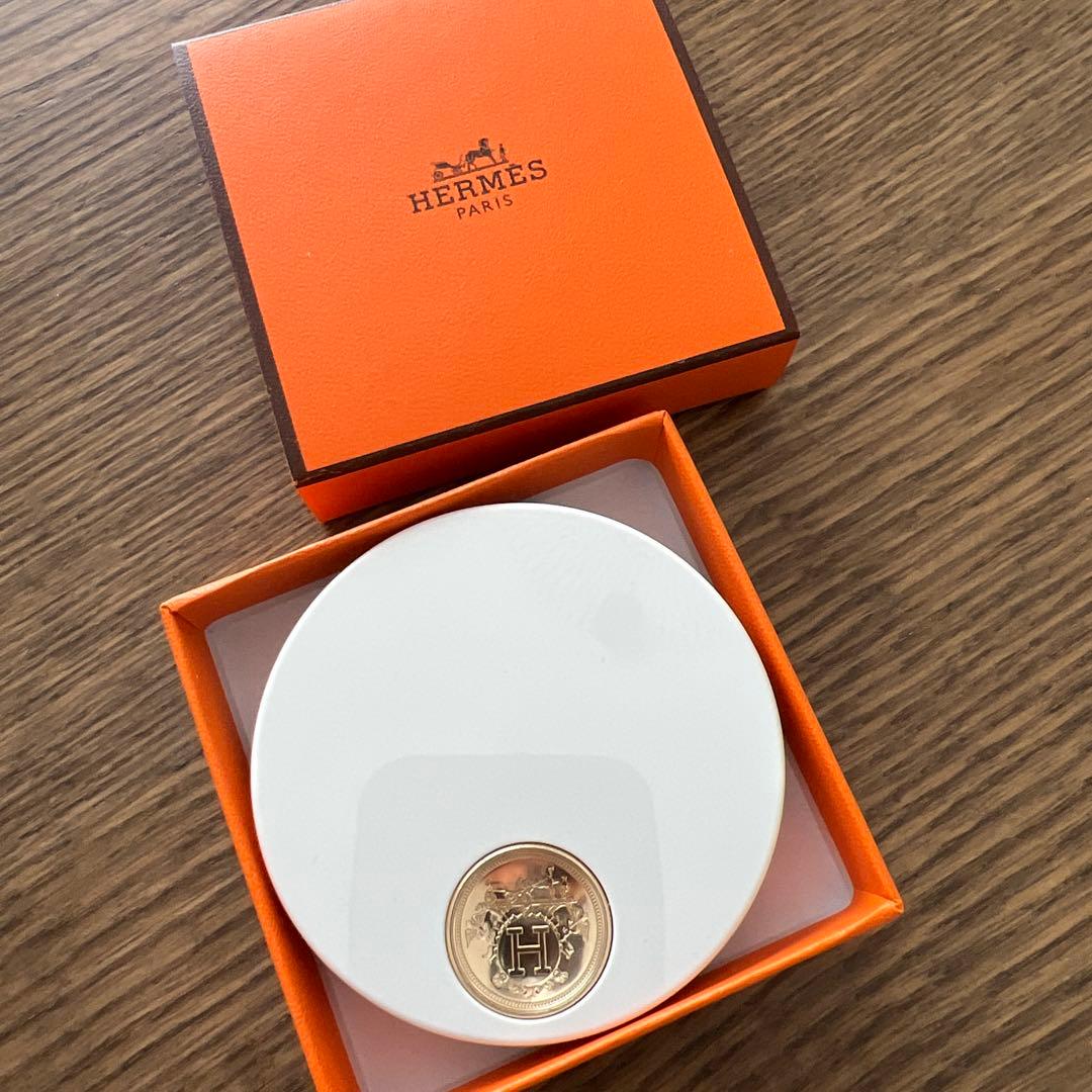 新品未使用 HERMES プードル ソワイユーズ 19 ローズアプリコ チーク