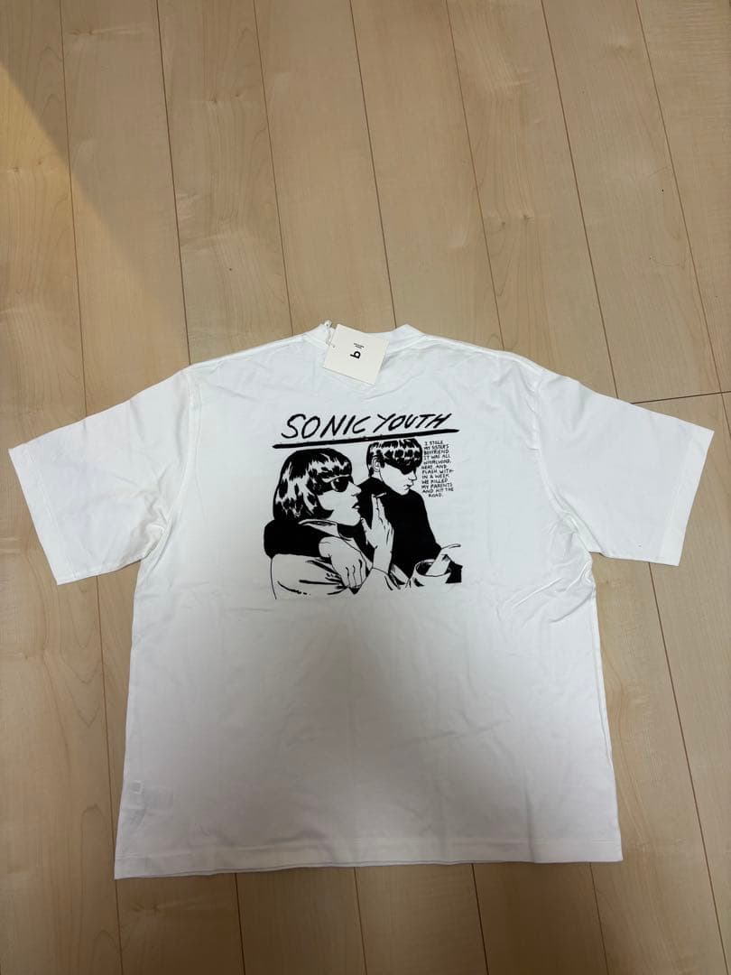 新品blurhmsブラームスTシャツ Lサイズ ホワイト