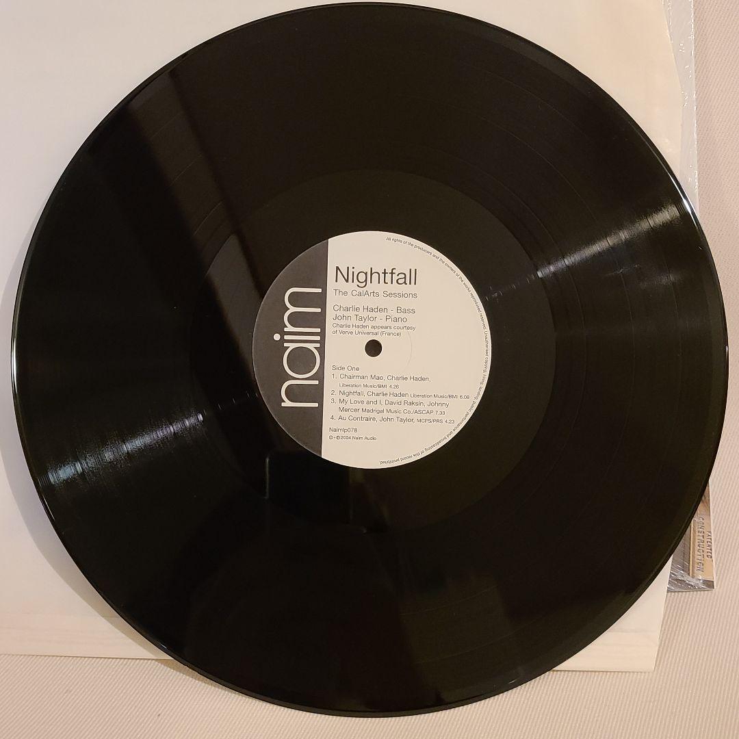 洋楽 Charlie Haden & John Taylor Nightfall LP