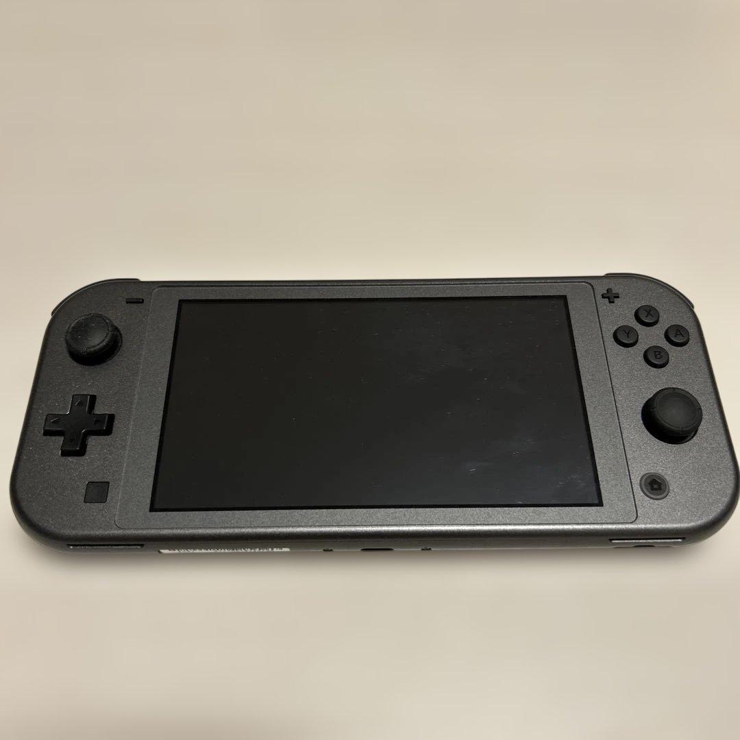 Nintendo Switch Lite ダークグレー 本体　ディアルガパルキア
