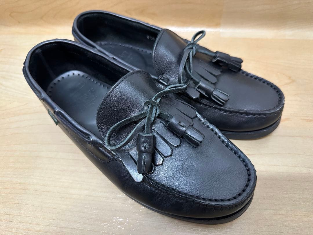 BEAMS Fビームス別注Parabootキルトタッセルローファーパラブーツ