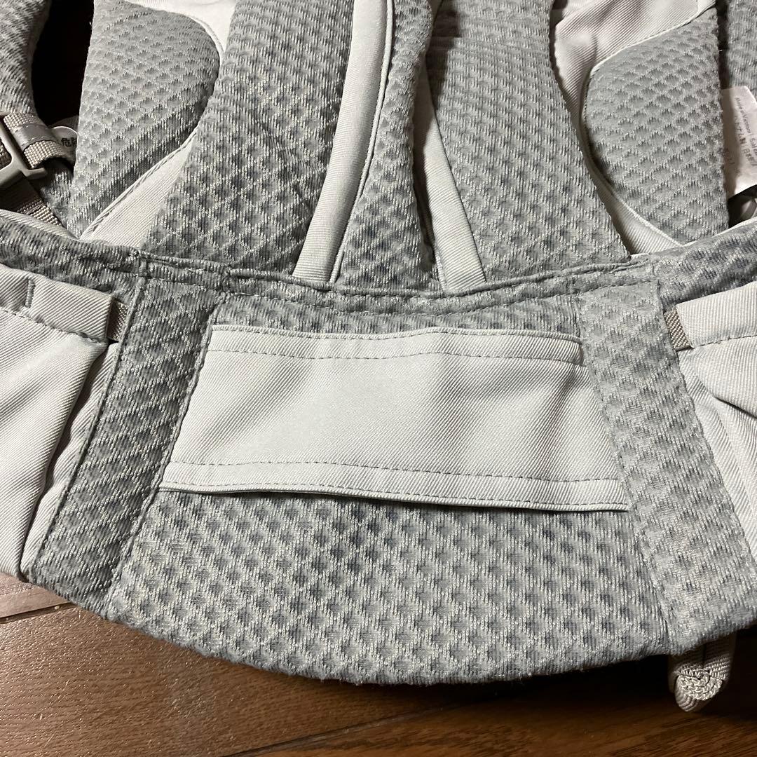 【美品】ergobaby 抱っこ紐 グレー メッシュ 正規品　オムニブリーズ