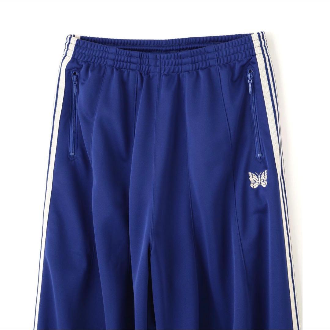 needles hd track pant ヒザデル ロイヤルブルー XS