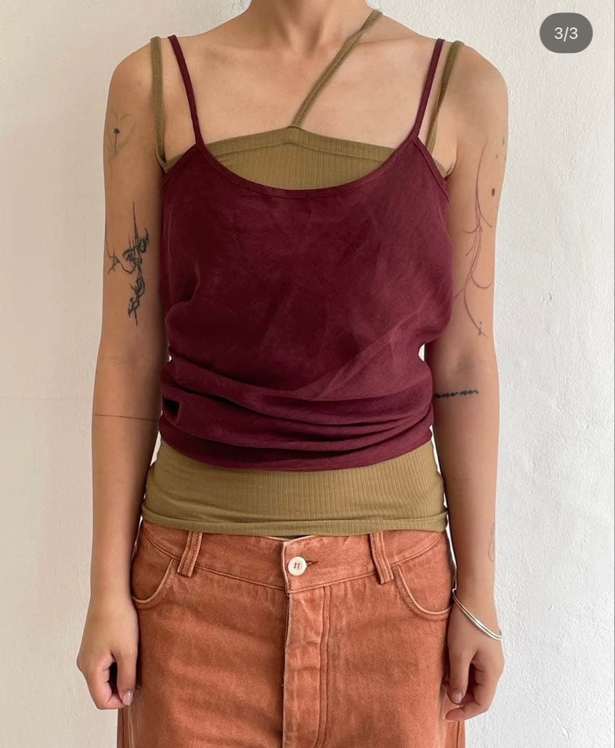 トップス Baserange dydine top