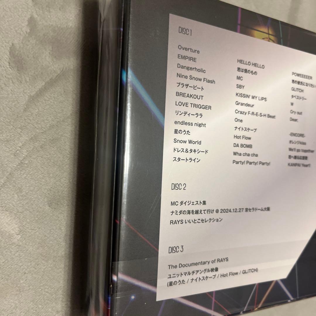 Man LIVE DVD【RAYS】新品未開封