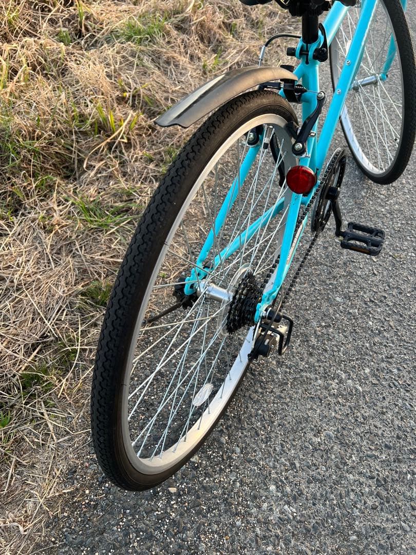 名古屋発手渡し希望26インチクロスバイク名古屋市内お届け無料6段変速