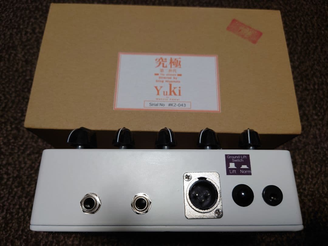 究極　yukl ベース　歪　オーバードライブ　エフェクター
