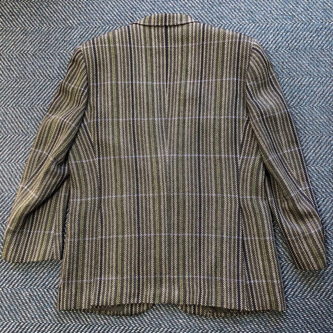 BALENCIAGA バレンシアガ　テーラードジャケット　ヘリンボーン　ウール