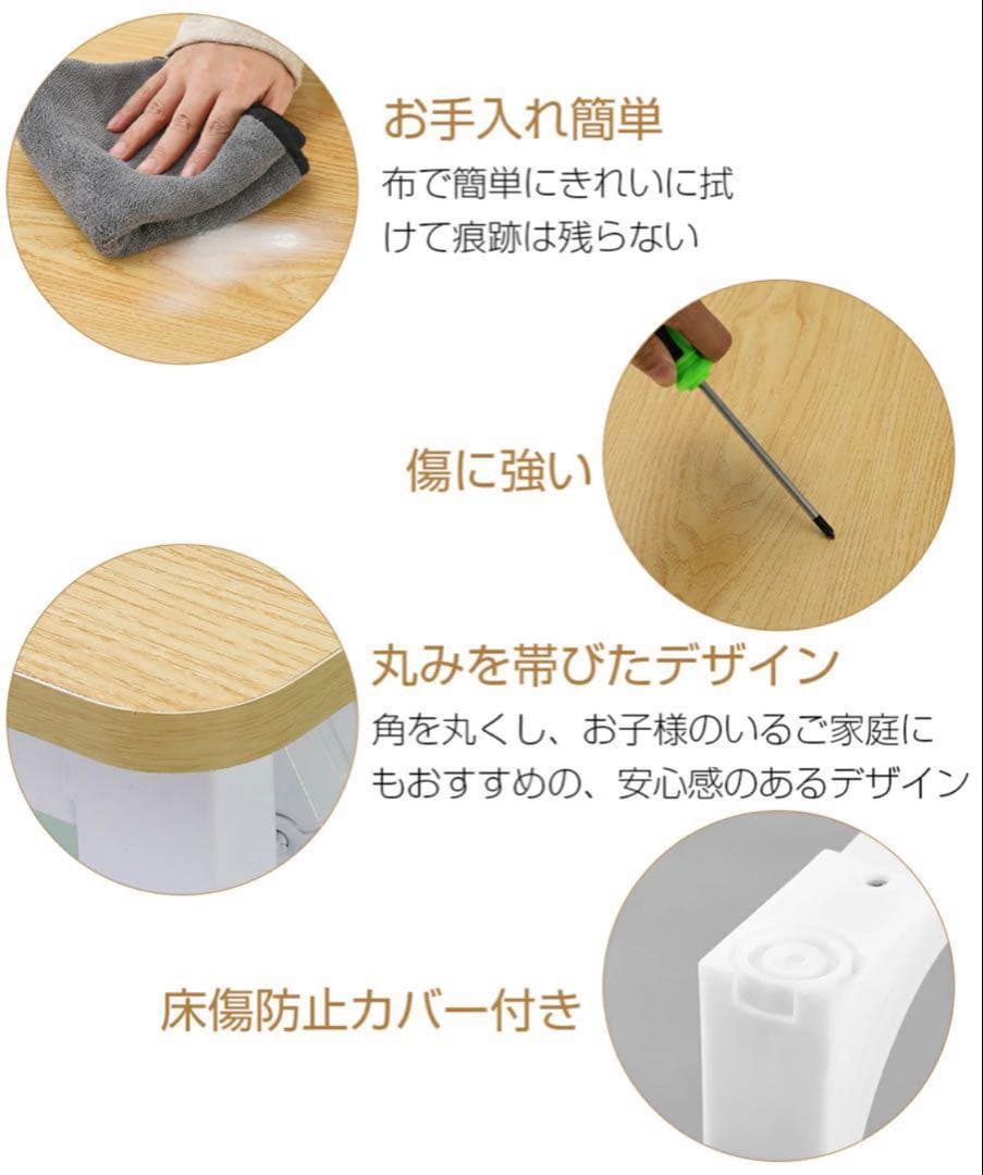 43折りたたみテーブル 会議テーブルパソコンデスク オフィスデスク 作業台