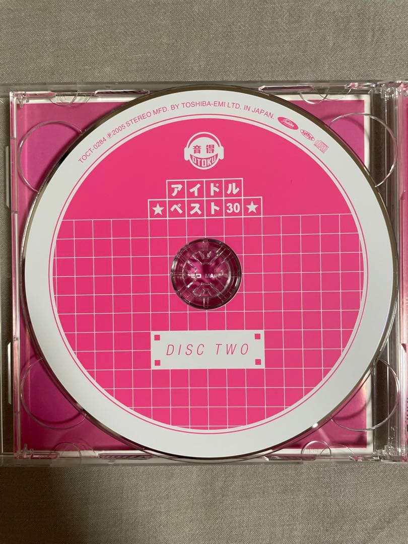 オムニバスCD アイドル ベスト30 パティライトファン向け
