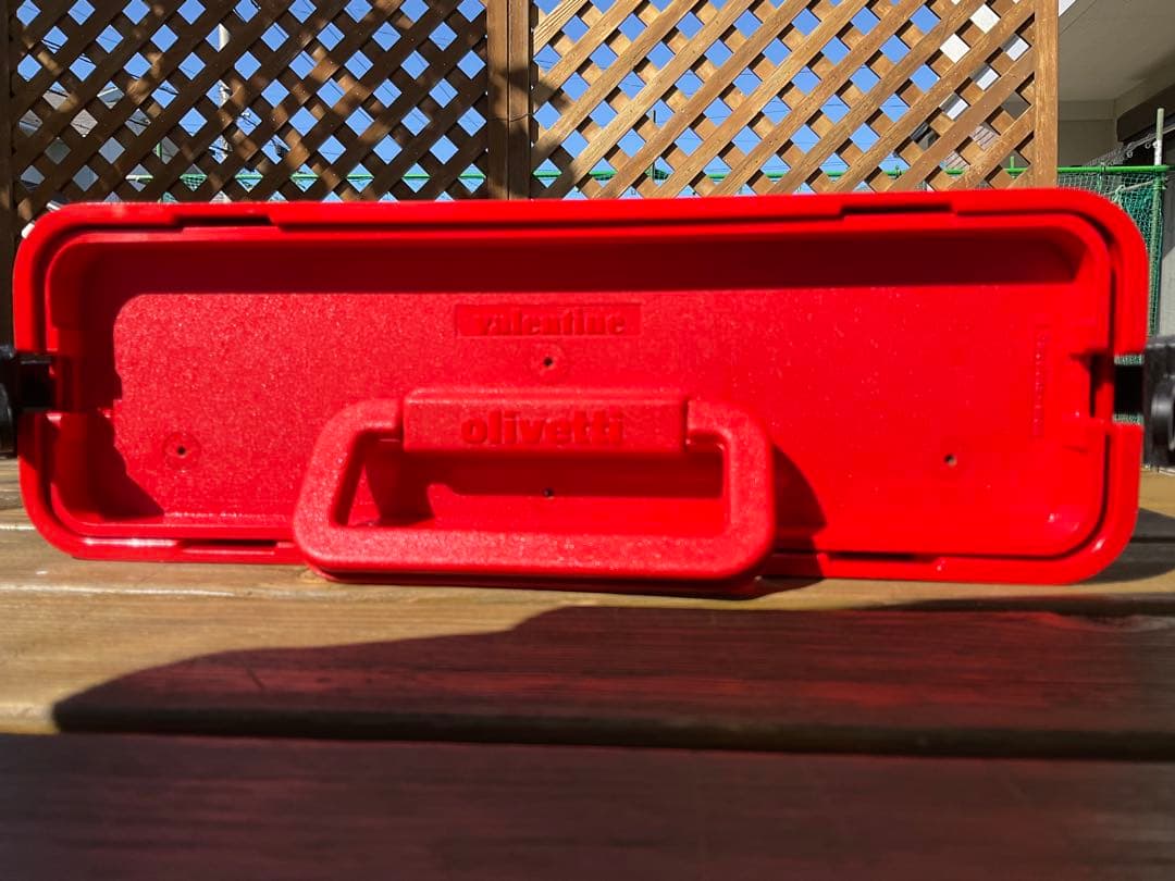olivetti valentine 整備済　完動品　中古品　綺麗