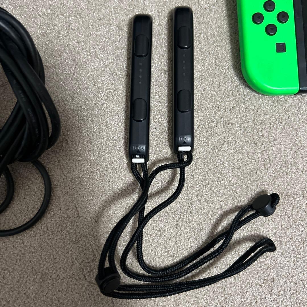 Nintendo Switch 本体 グリーン/レッド　ケース付き