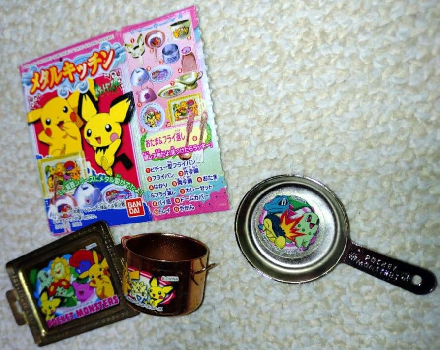 【激レア】初期 ポケモン ミニチュア食器セット 平成レトロ バンダイ