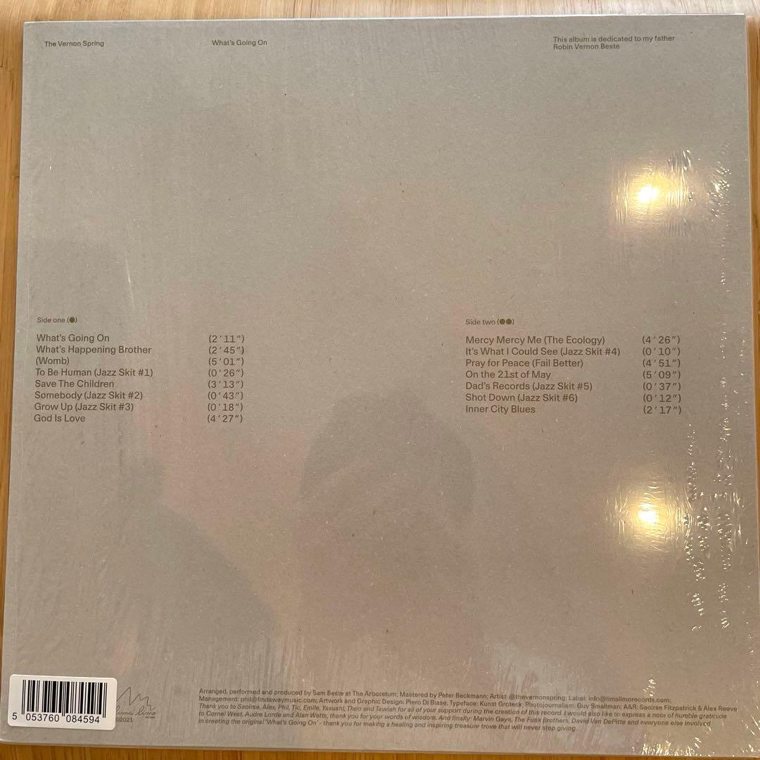 【極美品】The Vernon Spring/ What's Going On