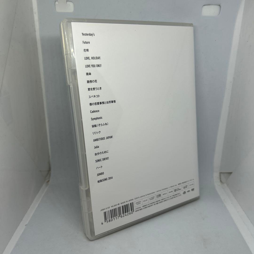 5人フルメンバーTOKIO ライブDVD HEART 20th Live