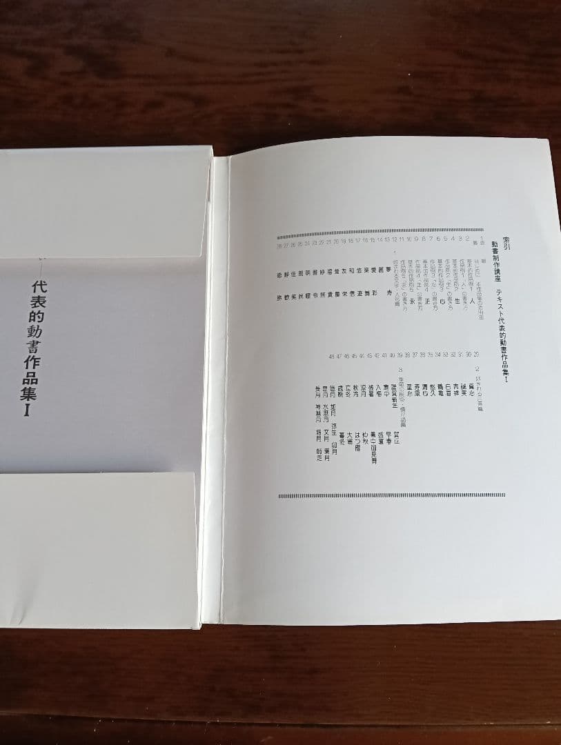 動書制作講座　ガイダンス　字典　代表的動書作品集　「Ⅰ」「Ⅱ」　書道　貴重品