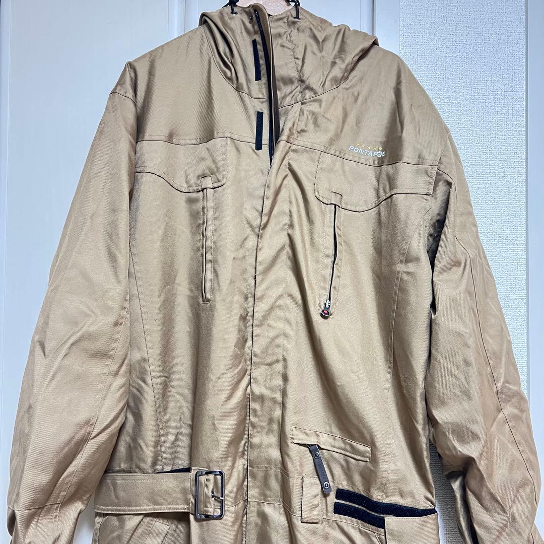❣️美品❣️PONTAPES ポンタぺス スノーボードウェア Lつなぎ