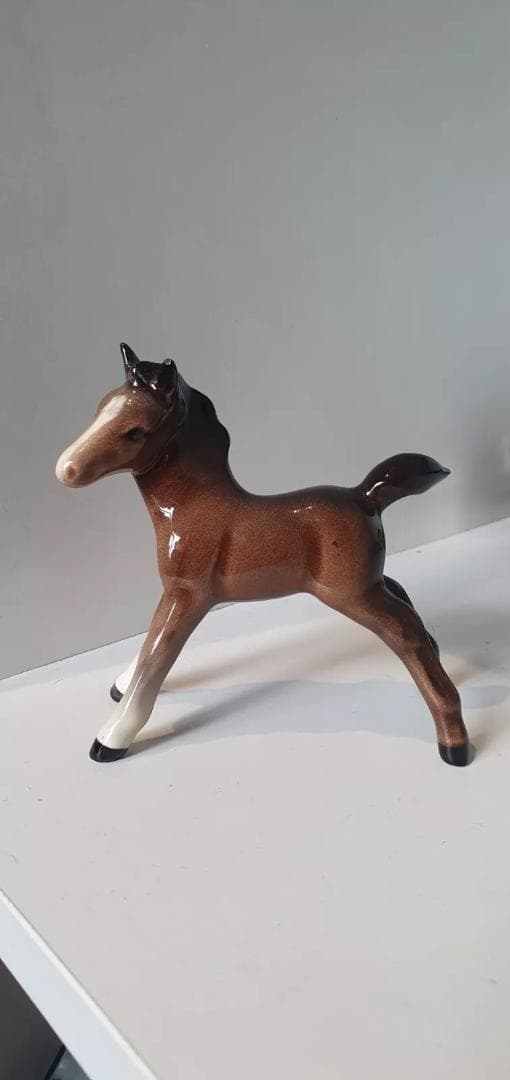 英国 Beswick ベスウィック 馬　ホース 置物　イギリス　19世紀