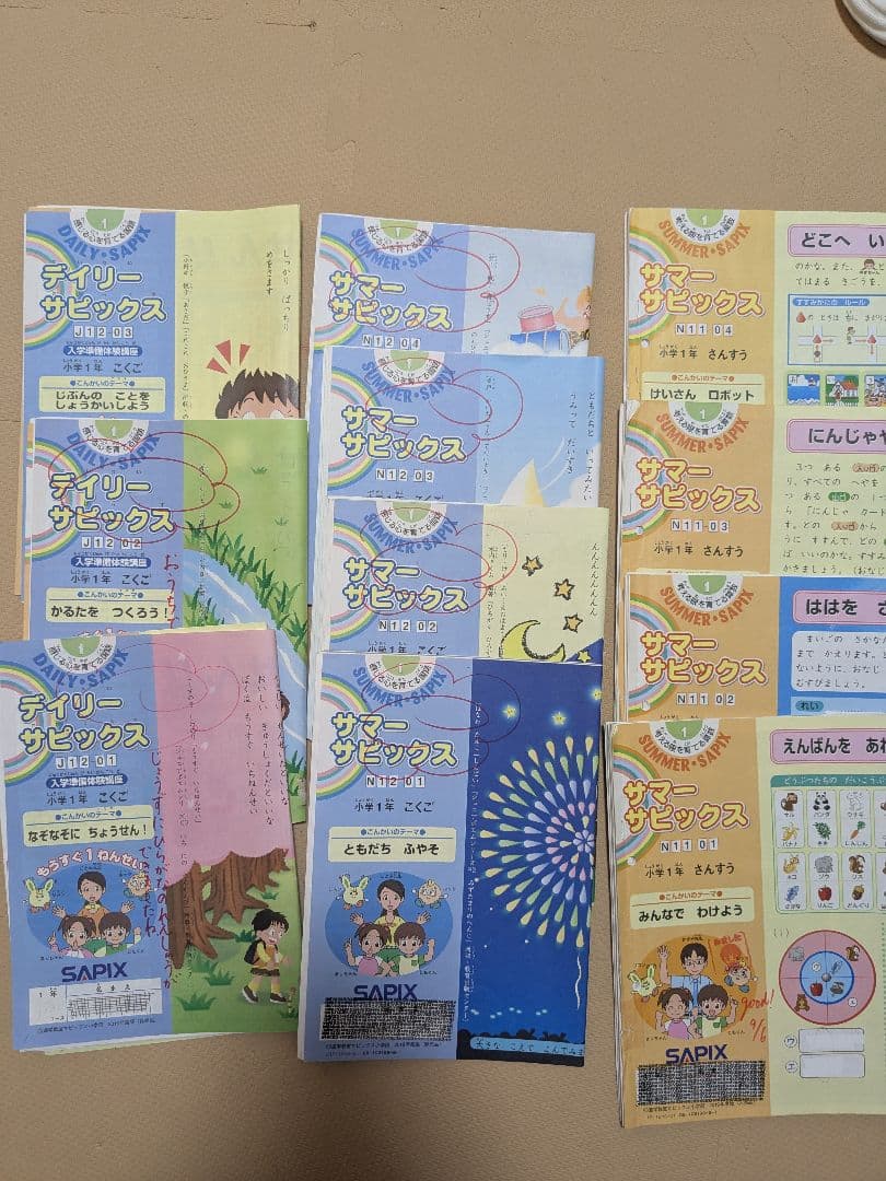 サピックス　SAPIX　1年生1年分　2019年度