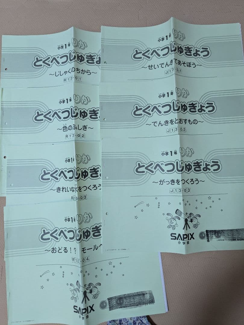 サピックス　SAPIX　1年生1年分　2019年度
