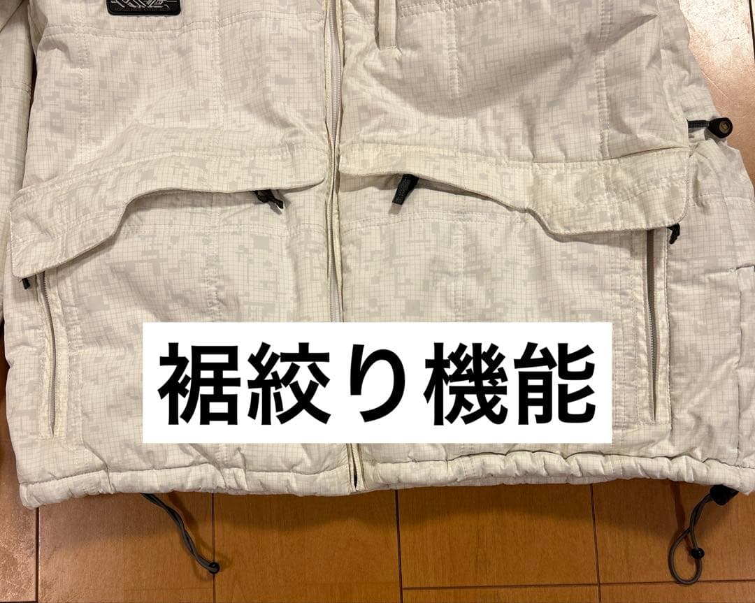 ワールドワイドガッシュ スノーボードウェア ホワイト XL