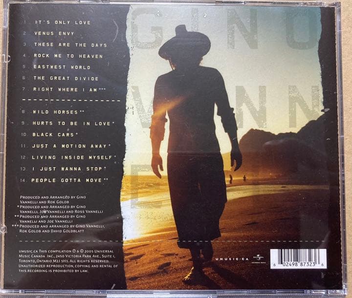 【サイン入り】Gino Vannelli “These Are The Days