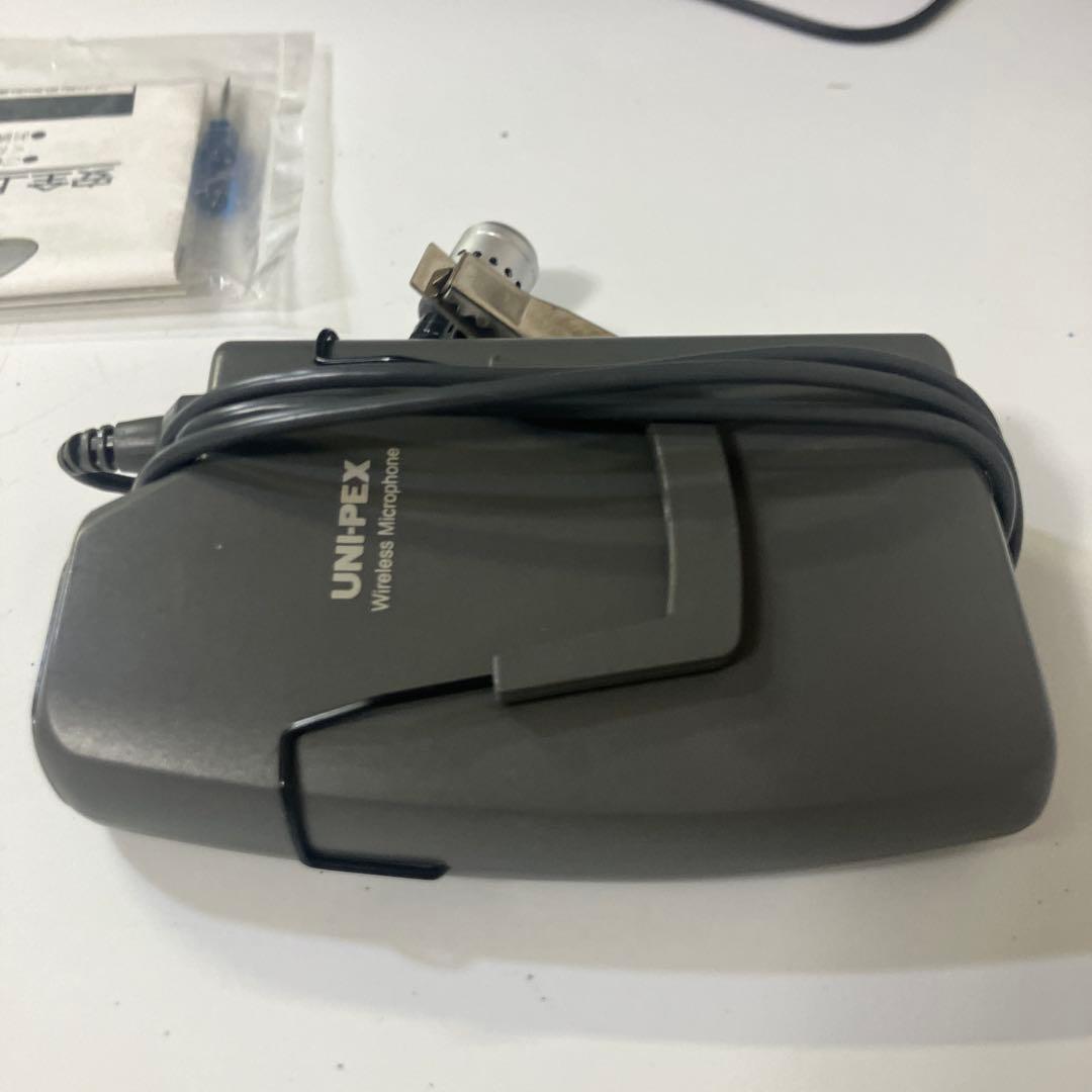 美品　UNI-PEX　WM-3100 ワイヤレスマイク　タイピン型　高性能