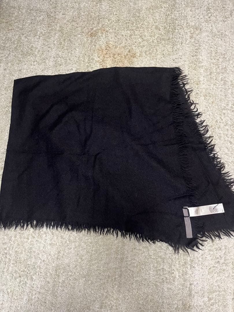 Rick Owens ブラック ストール Glitter