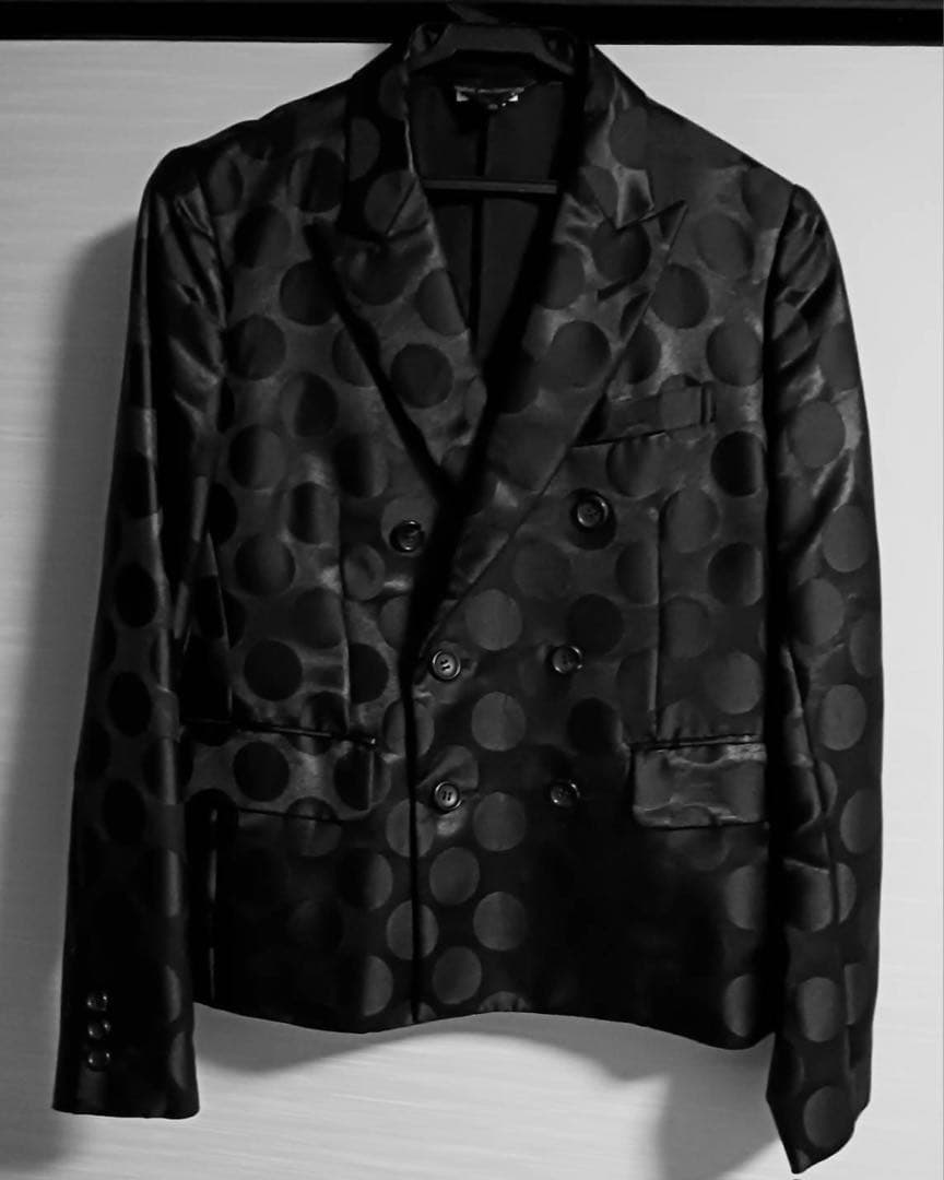 COMME des GARÇONS ドット柄 テーラードジャケット XS 美品