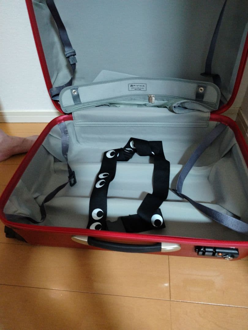 ProtecA レッド キャリーケース 60L