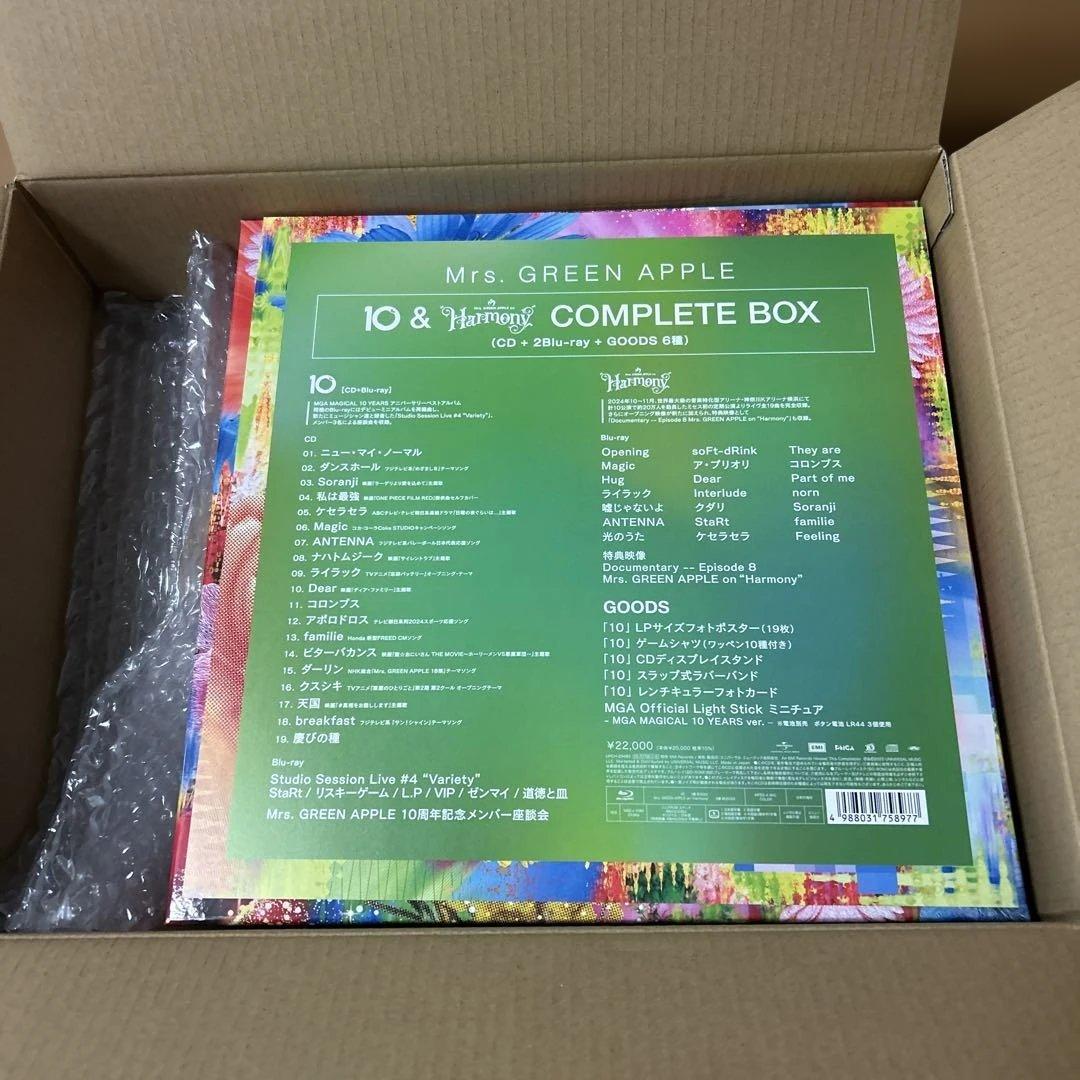 【あーる】Mrs. Green Apple 10 COMPLETE BOX