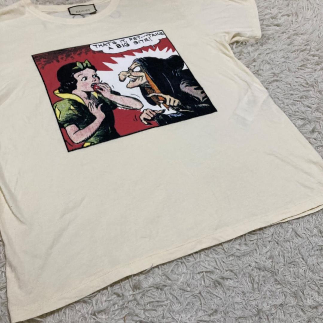 GUCCI × Disney Tシャツ 白雪姫 XXLサイズ Tシャツ ベージュ