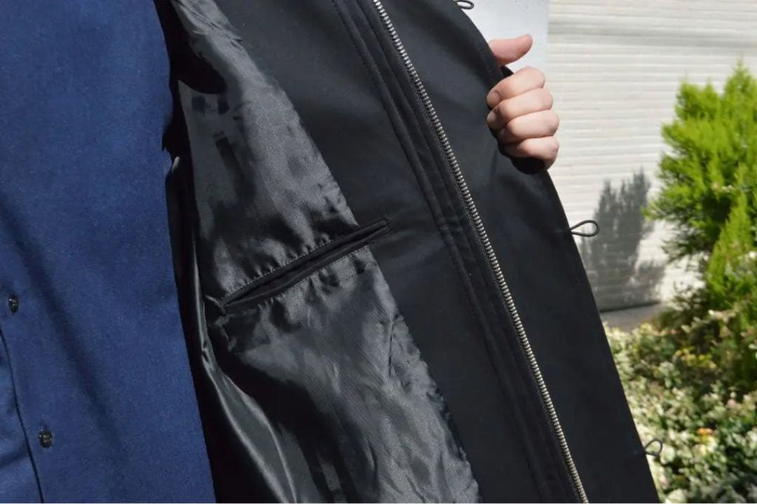 【mfpen（エムエフペン）】JOHNSTON COAT BLACK サイズM