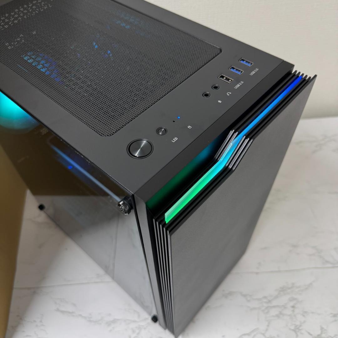 【即納激安】RTX4070搭載ゲーミングPCフルセット✨新品ケース✨T4