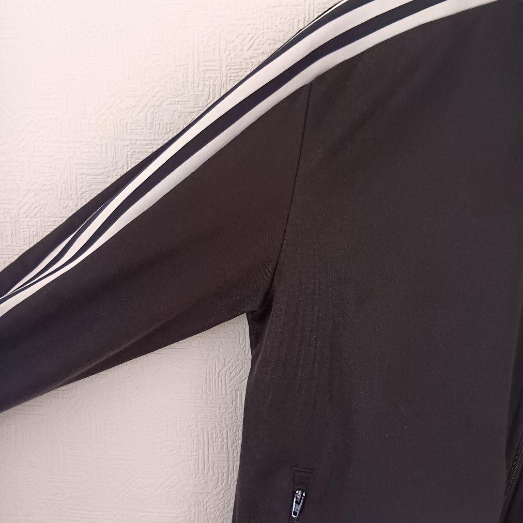 【美品】adidas ベッケンバウアー TT トラックジャケット 黒 (L)