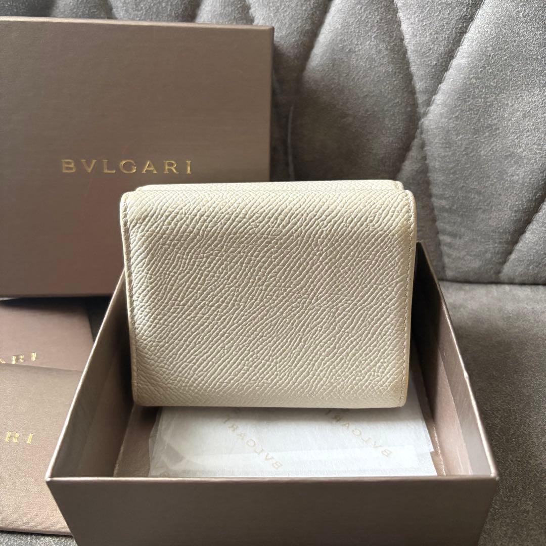 BVLGARI ブルガリ ビーゼロワン ロゴマニア 三つ折り ウォレット