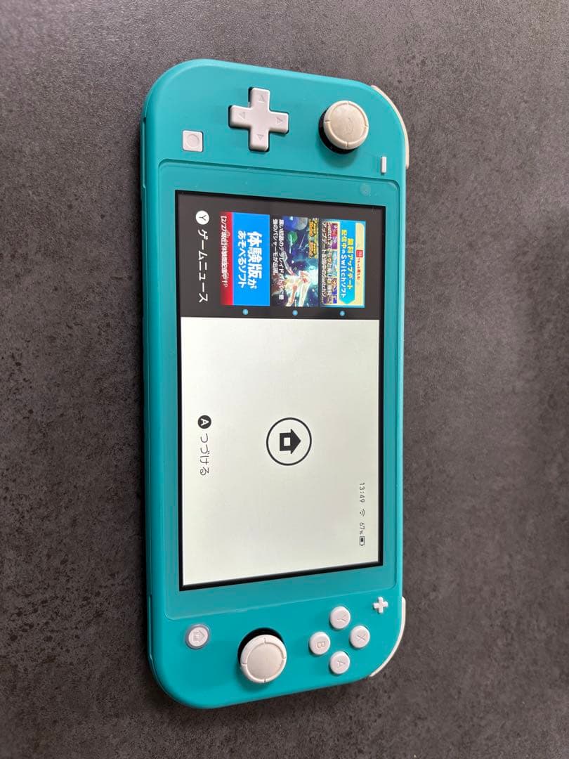 Nintendo Switch Lite ターコイズ 本体(ケース付き)