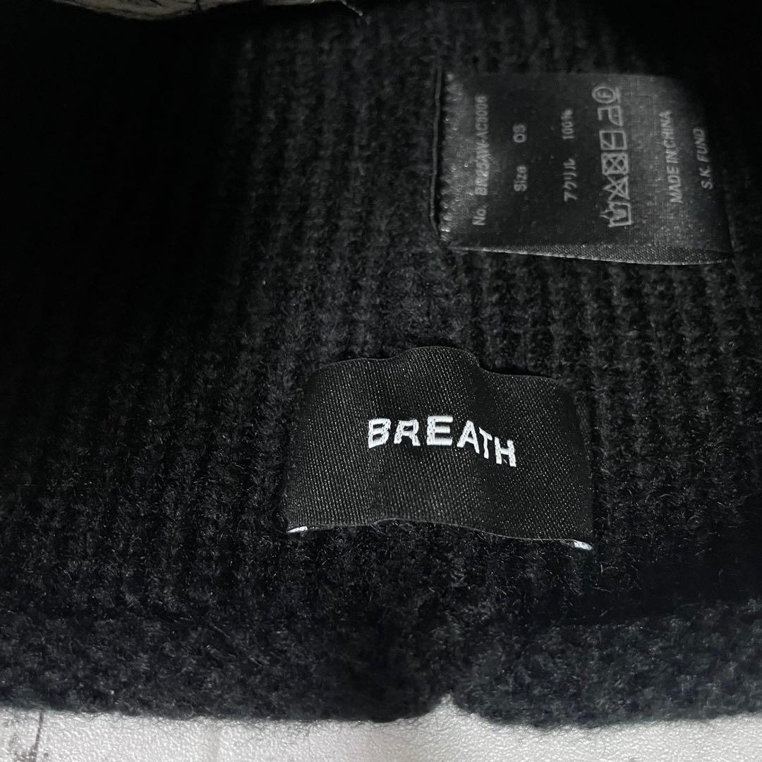 美品　BREATH SOUTHSIDE CROSS DAMAGE BEANIE