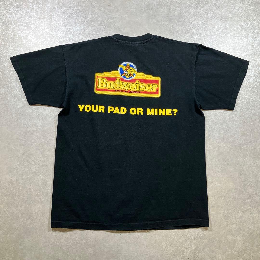 90s USA製 Budweiser カエル Tシャツ Lサイズ ヴィンテージ