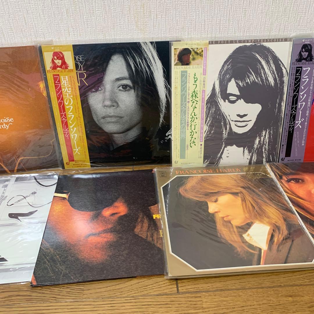 フランソワーズ・アルディ　レコード10枚セット