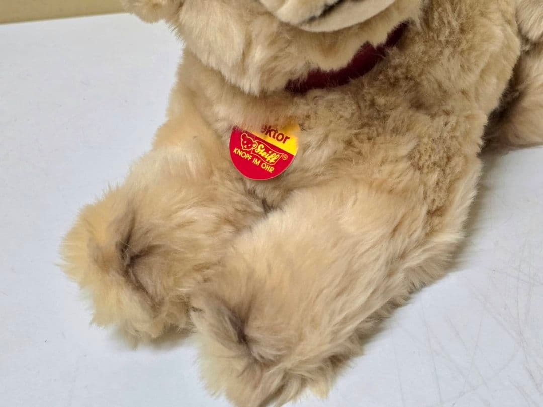 14 Steiff シュタイフ ゴールデンレトリバー　Hektor 犬