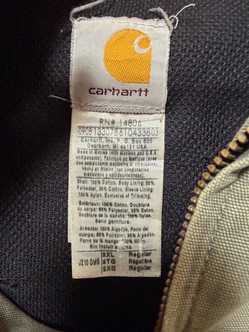 Carhartt ダックブルゾン カーキ
