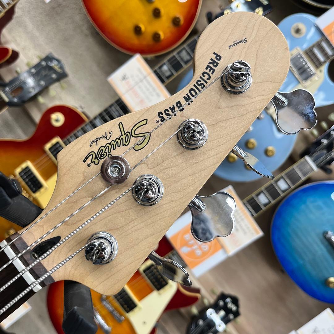 【11729】【左利き用】 Squier by Fender PJ レッド 鼈甲