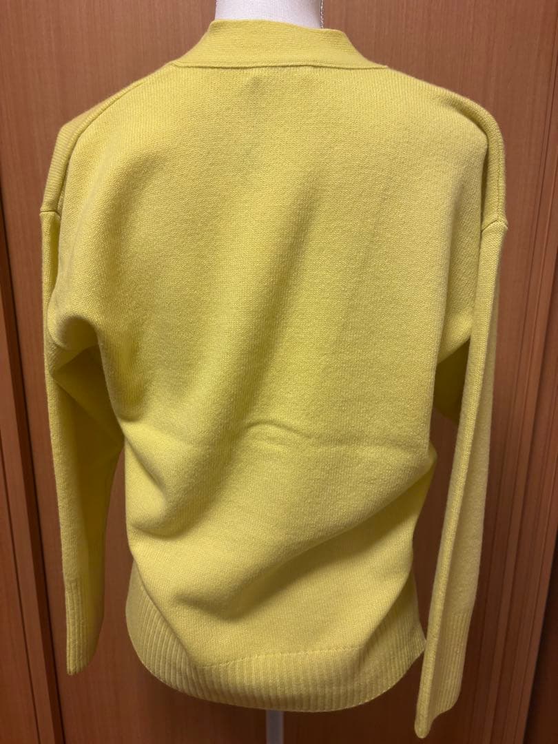 【新品タグ付き】MACPHEE NZ LAMBS Vネックカーディガン