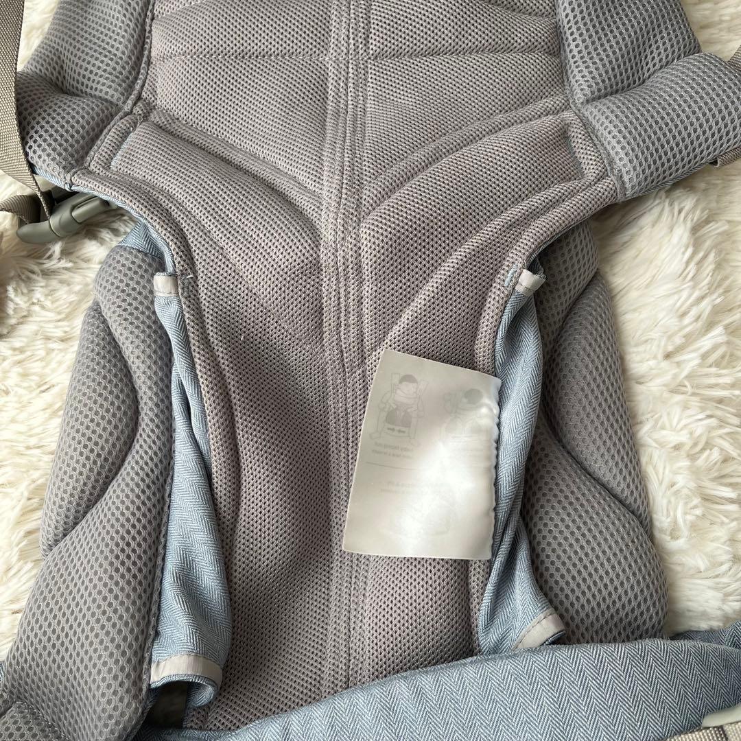 【美品】ergobaby オムニ360クールエアメッシュ 抱っこ紐 ライトブルー